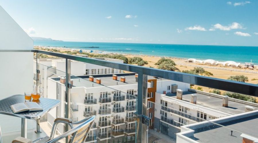 Стандартный 2-местный (фрагментарный вид на море)